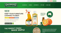 Desktop Screenshot of oakwoodproducts.com