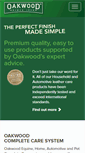 Mobile Screenshot of oakwoodproducts.com